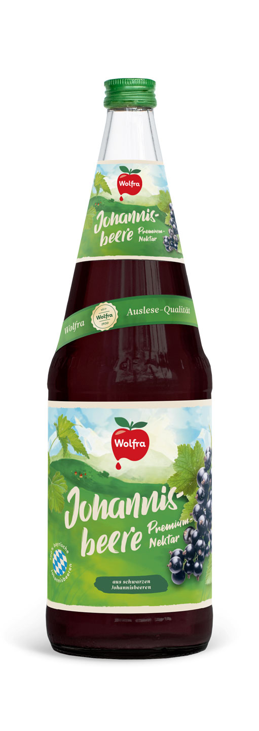 Wolfra schw. Johannis-Nektar MW1,0l
